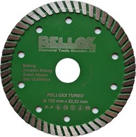 + Diamantkapklinga RELLOXX Turbo Concrete 125mm Höjd:10 Hål:22.23